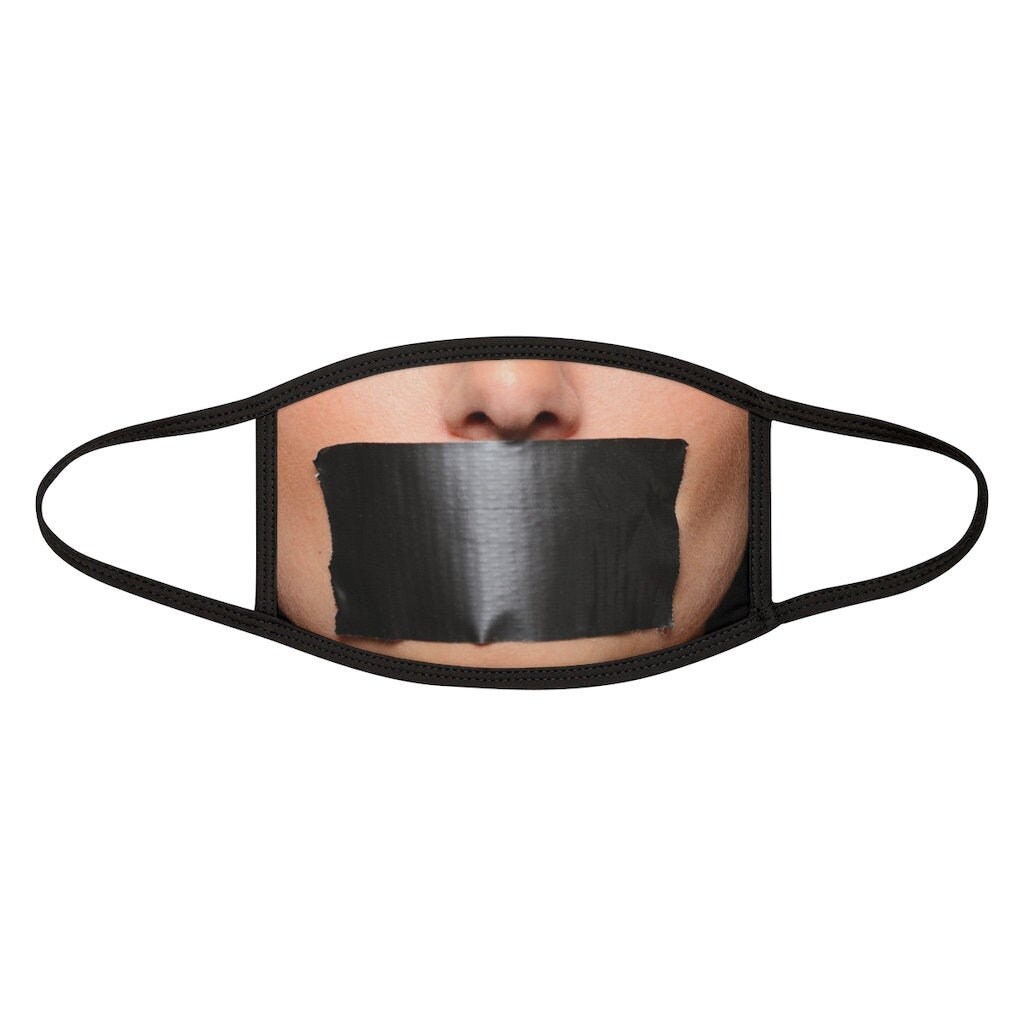 Duct Tape Over The Mouth Mask Duct Tape Face Mask Duct Etsy