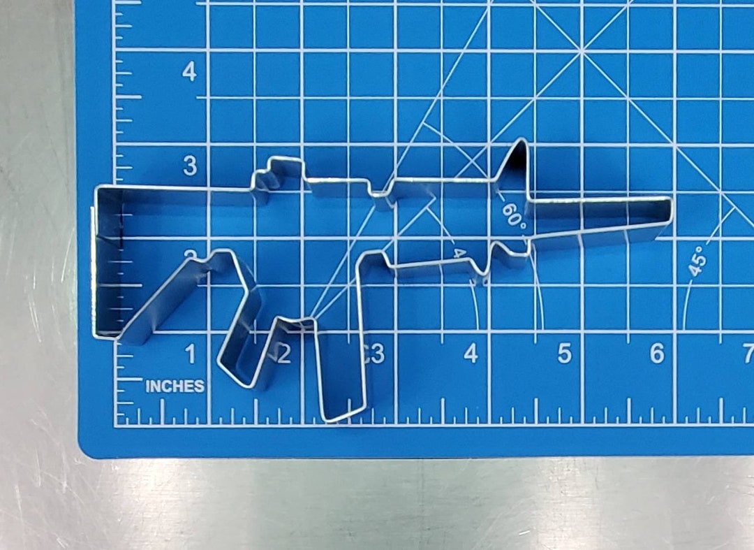 AR15 Cookie Cutter, Gun Cookie Cutter Etsy