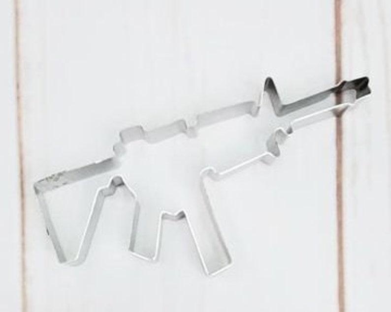 AR15 Cookie Cutter Gun Cookie Cutter Etsy