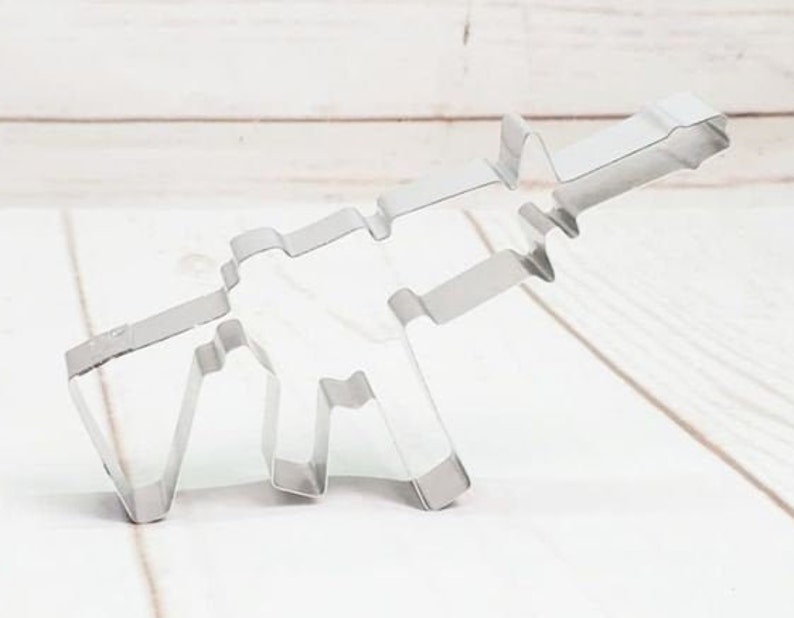AR15 Cookie Cutter Gun Cookie Cutter Etsy