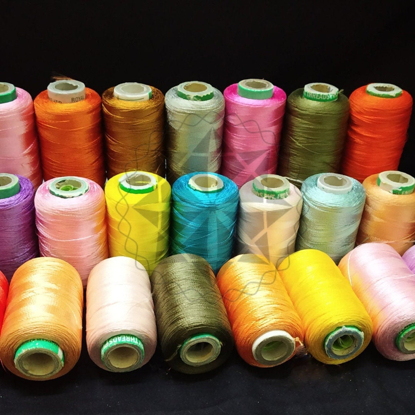 Rayon Silk Thread Wholesale Spools of Embroidery Threads Etsy UK