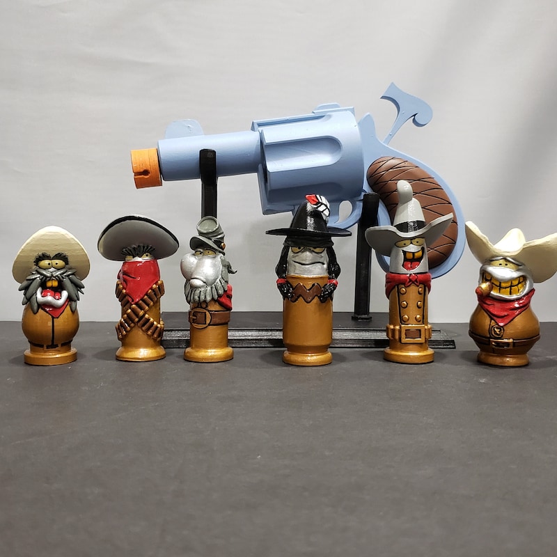 Cartoon Revolver - Etsy