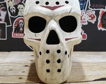 Jason Voorhees Hockey Mask Skull