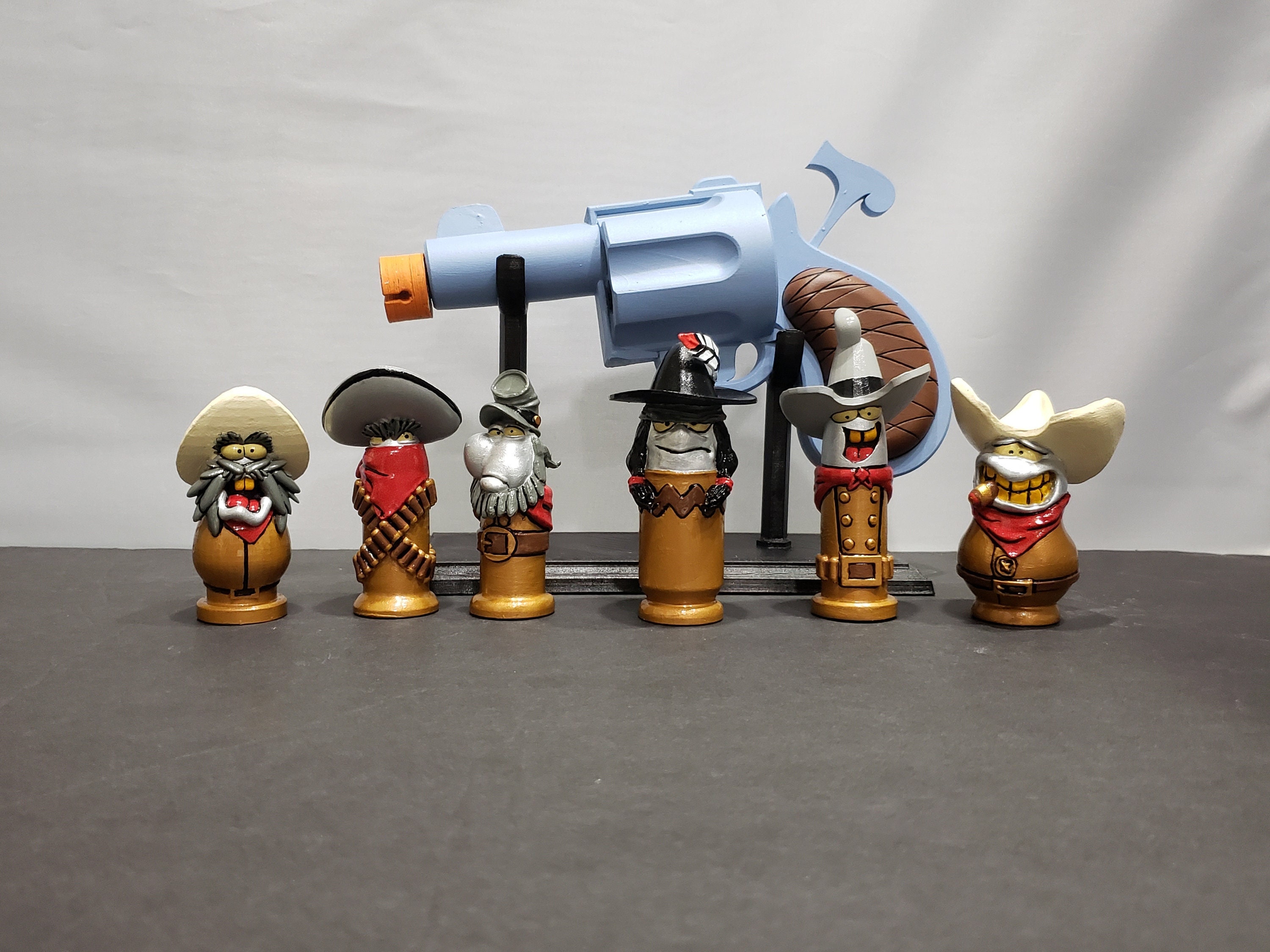 Roger Rabbit Toon Bullets and Revolver Now With Stand
