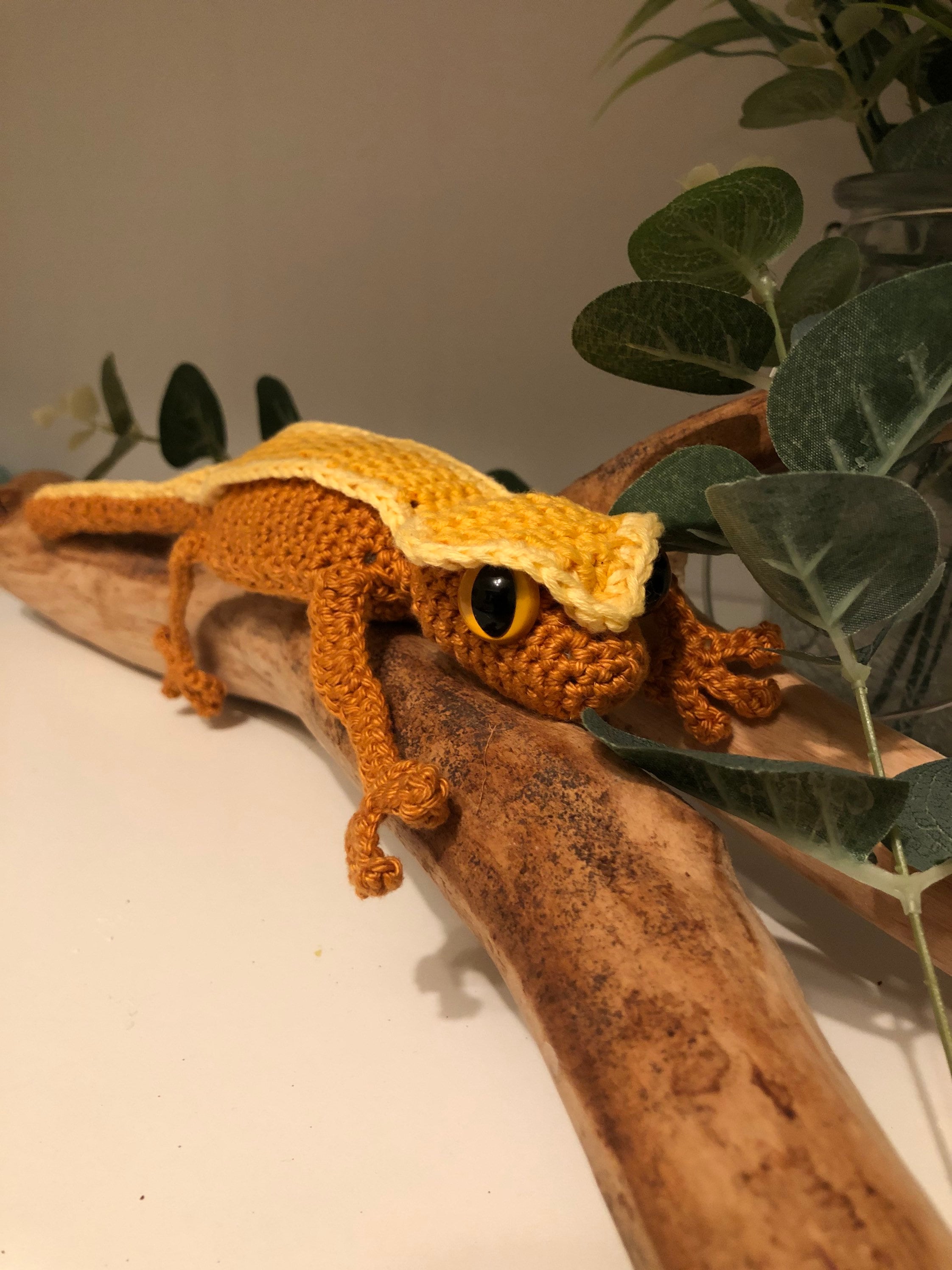 crested gecko stuffed animal