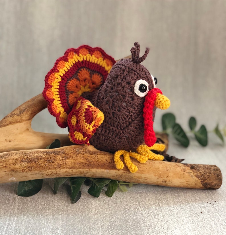 Turkey Crochet Pattern  Easy Christmas Present  African image 1