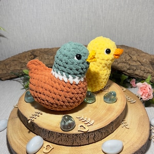 Crochet Rubber Duck & Mallard Pattern: Beginner Plush Guide (PDF Download)