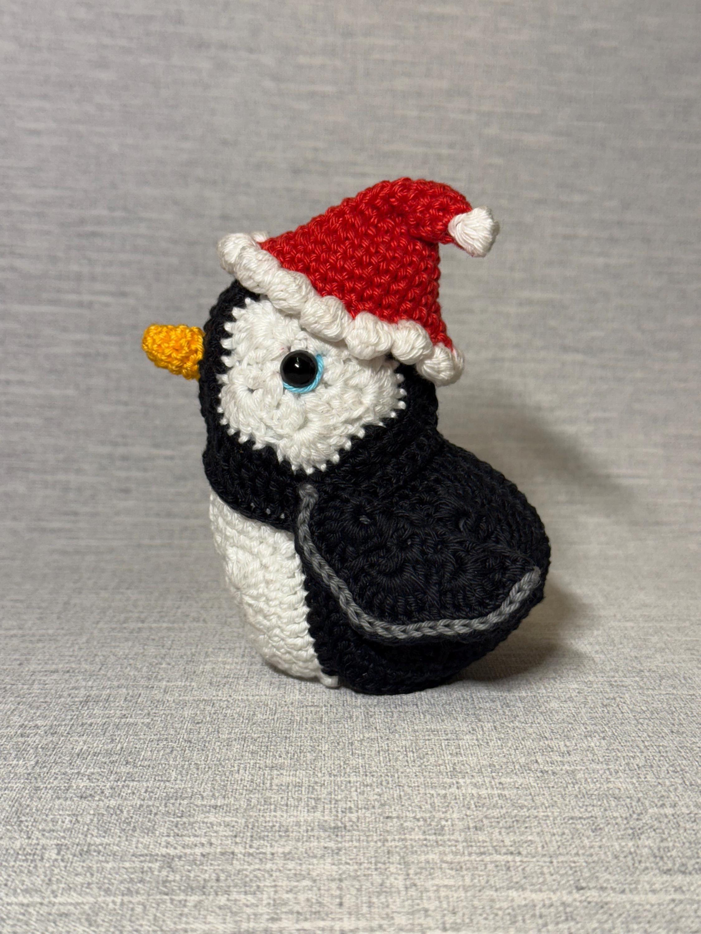 Mcwaddle Penguin Crochet Pattern: African Flower Penguin (PDF