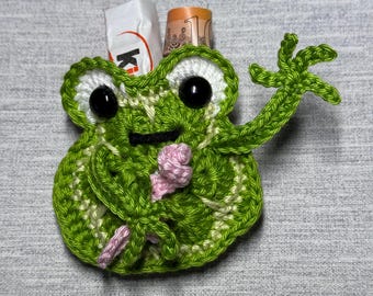 Chubby Frog Häkelanleitung: Pocket Pal Kinderzimmer Dekor (PDF Digital Download)