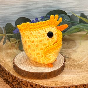 Chubby Chick Crochet Pattern: Granny Square Cheepers (PDF Pattern)