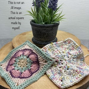 PDF directions to make an African Flower Square. Step by step tutorial.  You can make bags, animals, birds, blankets etc.  Motif for craft