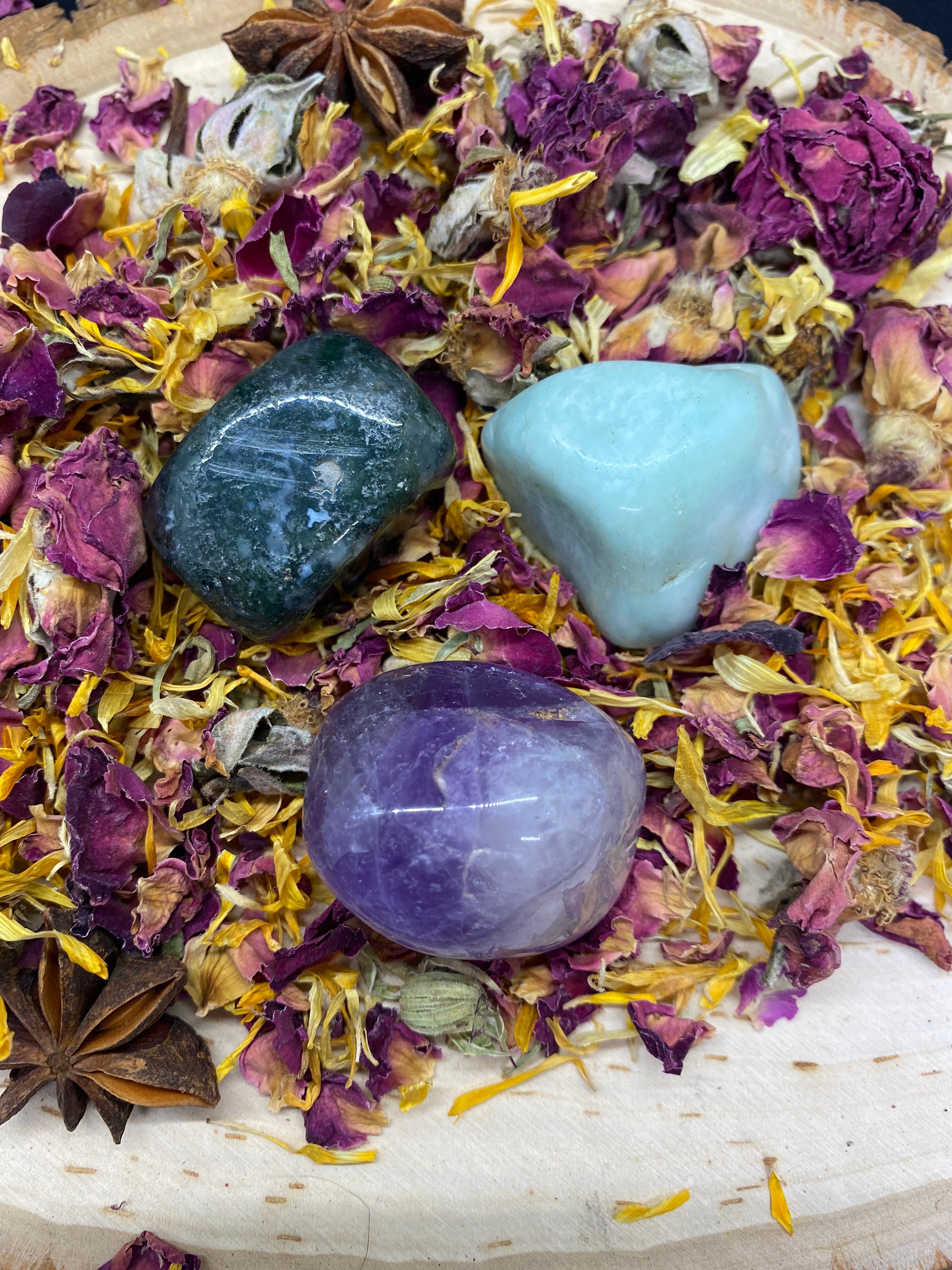 Virgo Crystal kit 3 stones Etsy