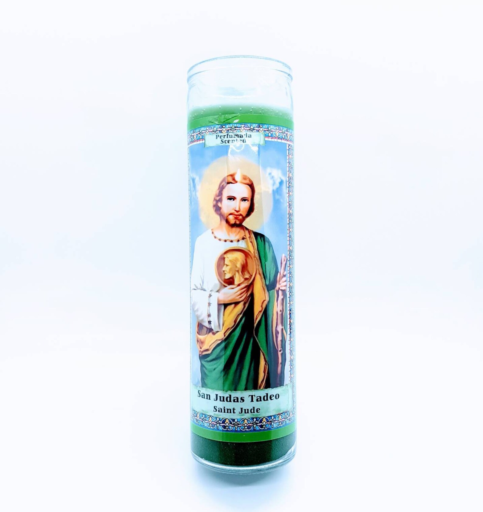 St Jude Thaddeus Novena Candle 7 Day Candle Hoodoo Root Work Etsy