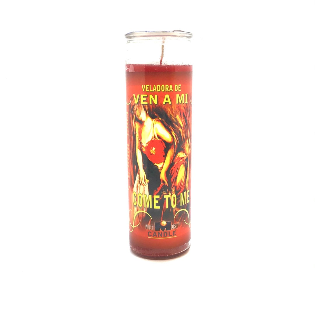 Come to Me Candle Ven A Mi Love Desire Candle 7 Day Candle Etsy