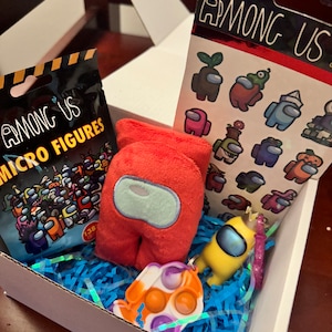 Among Us Surprise Box GAMER Gift for Kids Gaming Merch Among Us Birthday Party Gift  for Boys Among Us Toys Gifts for Girls Kids birthday