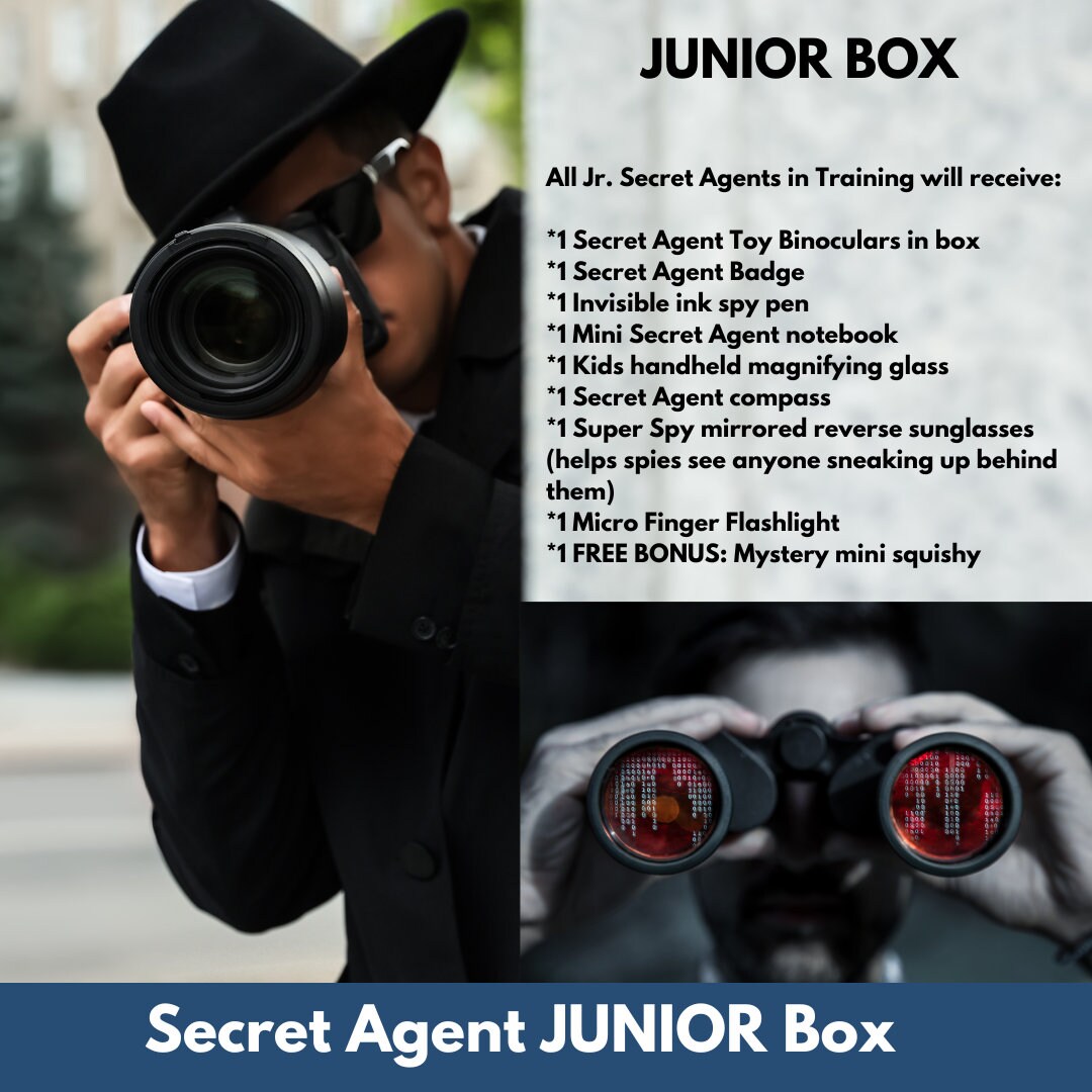 Kids Spy Kit: Secret Agent Toy Gift Set, Party Favor - Etsy