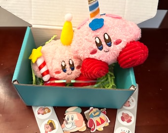 Birthday Kirby Plushies Star Wand Kirby Birthday Candle Kirby Birthday Party Gift Plush Kirby Keychains Kirby Pins Kirby Stickers Girlfriend Etsy