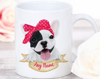 Personalised French Bulldog Mug | French Bulldog Birthday Mug | Gift for Him | Personalised French Bulldog Gift | Dog Lover Gift - Dog Owner