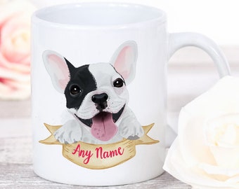 Personalised French Bulldog Mug | French Bulldog Birthday Mug | Gift for Him | Personalised French Bulldog Gift | Dog Lover Gift - Dog Owner