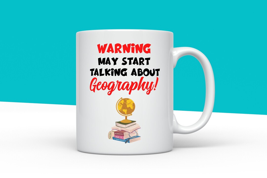 Funny Geography Mug Gifts for Geography Teacher Gifts for Etsy UK