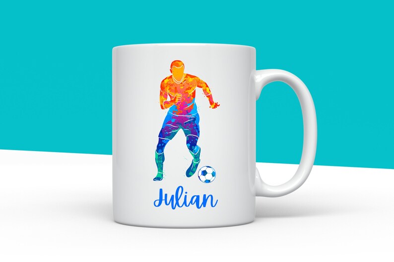 Personalised Football Mug Football Gift Football Gifts for Etsy UK