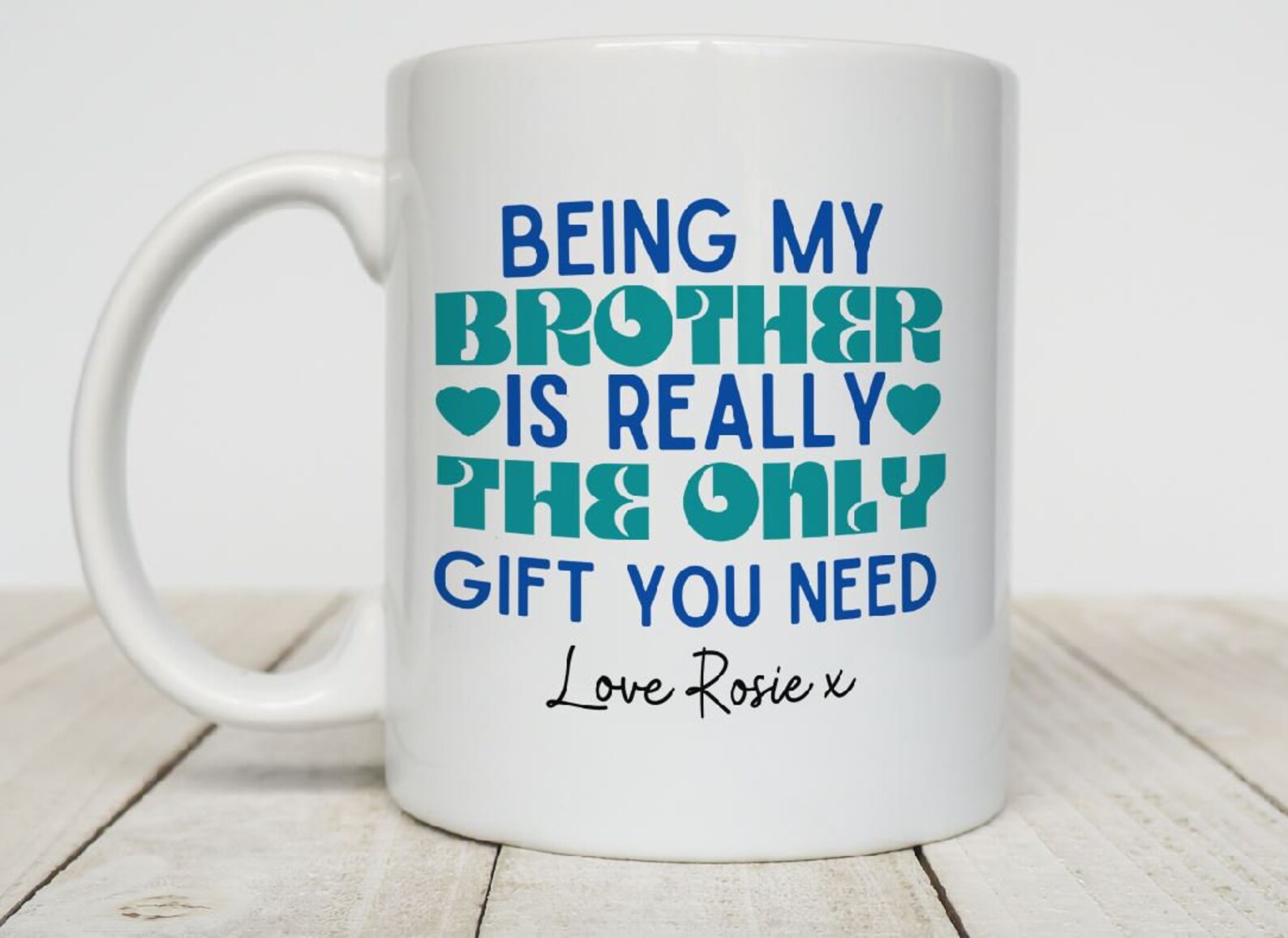 Brother Mug / Funny Brother Gift / Personalised Brother Coffee Etsy