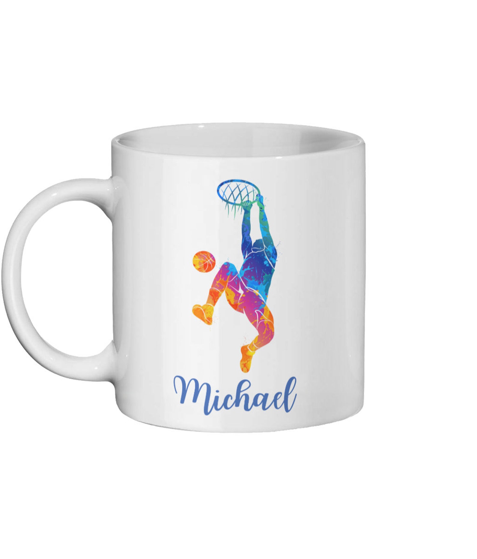 Personalised Basketball Mug Baller Mug Slam Dunk Mug Etsy UK
