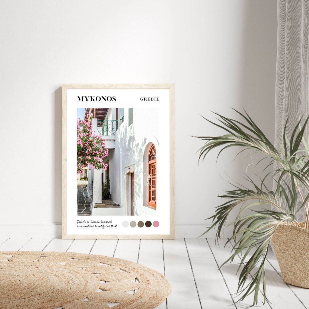 Mykonos Print, Mykonos Photography Print, Mykonos Poster, Greece Print ...
