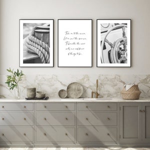 Set Of 3 Prints, Nautical Wall Art, Nautical Prints, Coastal Prints, Sail Boat Photography Print, Home Decor, Bathroom, Living room Prints