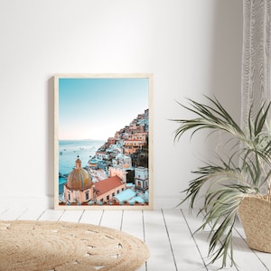 Positano Druck, Amalfiküste Druck, Amalfiküste Poster, Wohnkultur Drucke, Wandkunst, Reiseplakat, Reisegeschenk, Galerie Wanddruck