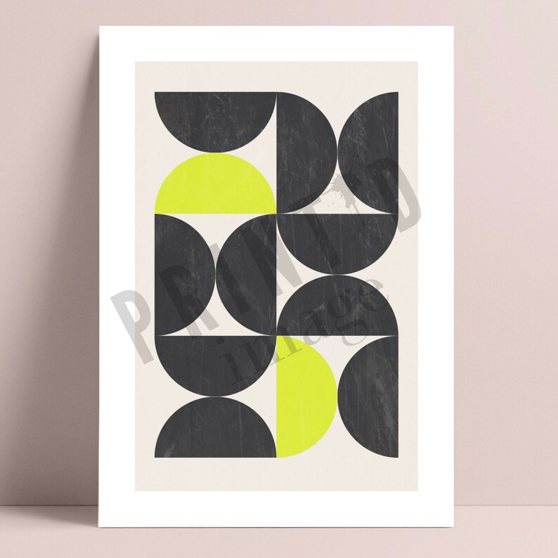 Boho Abstract Wall Prints Set of 3 Prints Living Room Etsy