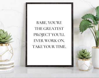 Motivational Quotes | Typography Print | Inspirational Quote | Workspace Decor | Motivational Poster | Quotes Wall Art | Home Office Art