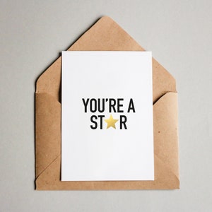 YOU&#39;RE A STAR