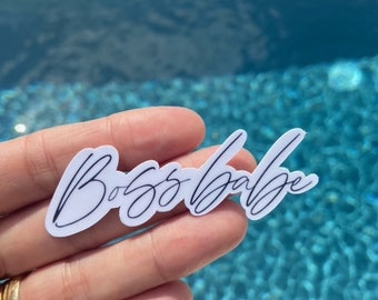 Boss babe  Sticker | Laptop Sticker Aesthetic Stickers Waterbottle Sticker Computer Stickers, Die cut Sticker