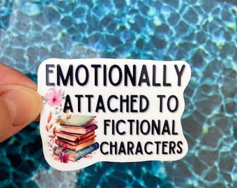 Fictional Characters Sticker | Waterproof Vinyl Decal for Laptop, Water Bottle