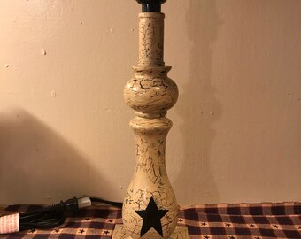 primitive country table lamps