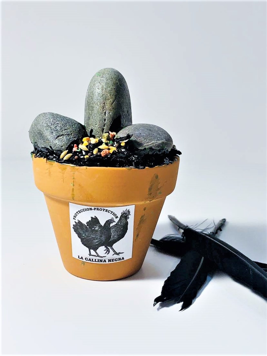 Jinx Protection Protection La Gallina Negra, Home Amulet, Home Protection, Evil Eye ...