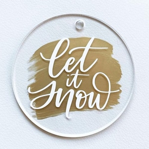 Personalized Ornament | Custom Acrylic Christmas Ornament | Family Christmas Ornament | Custom Family Ornament