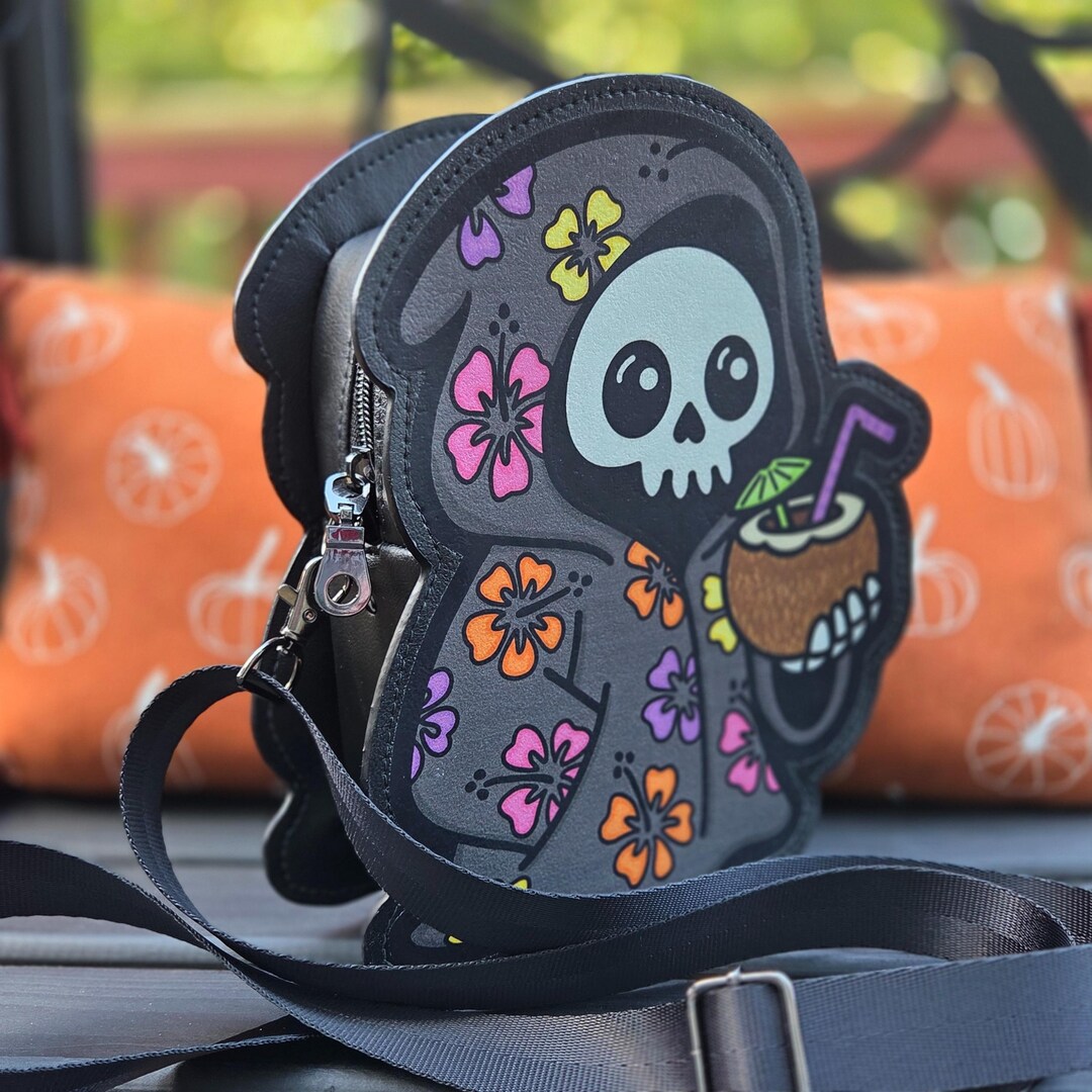 Sack Reaper Summerween Grim Reaper Crossbody Bag, Gift for Halloween Lovers - Etsy