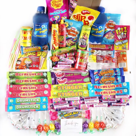 Large Sweet Gift Box Candy Box Britain Sweets Birthday Etsy UK