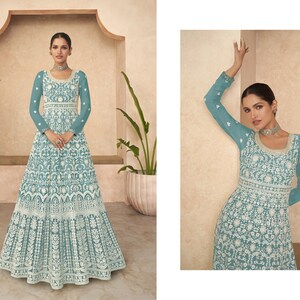 Buy Pakistan Maxi Dress Online In India Etsy India