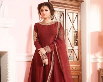 Exclusive Designer Anarkali dress for women Pakistani Designer salwar suit Party wear anarkali suit Wedding guest dress Bridesmaids dress