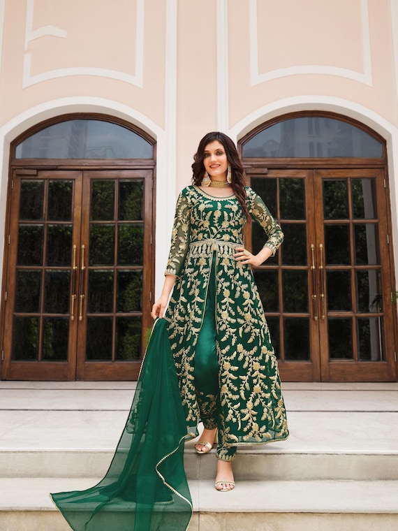 Pakistani butterfly top style dresses