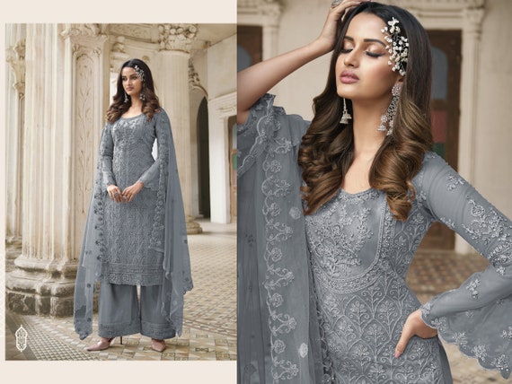 Indian Woman Wear Salwar Kameez Plazzo Suits Designer - Etsy in 2023 |  Pakistani dresses, Ready to wear, Stylish dresses
