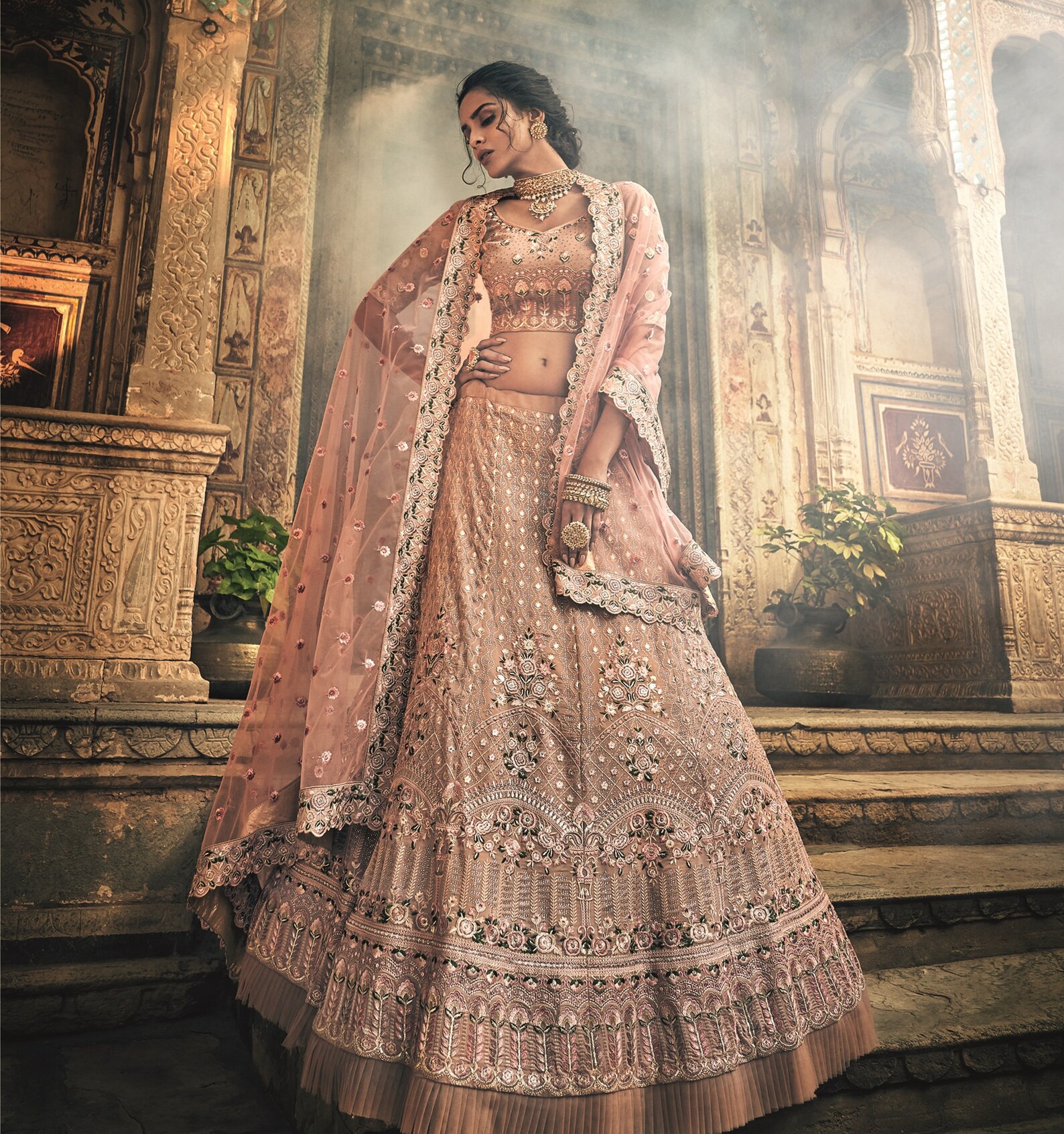 manish malhotra bridal lehenga on rent