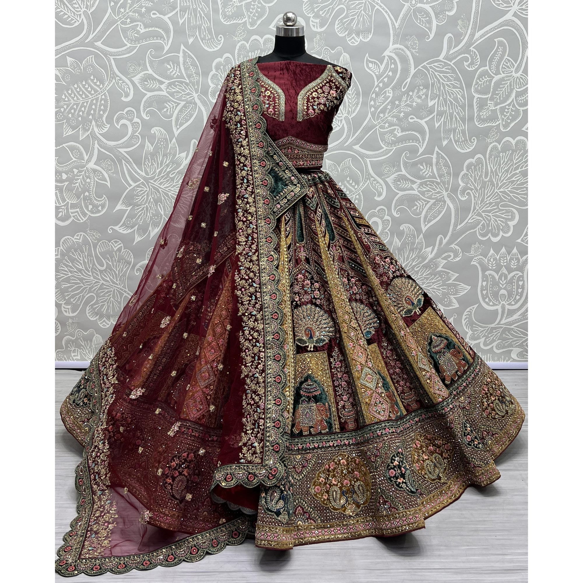 Sabyasachi duplicate cheap lehenga online