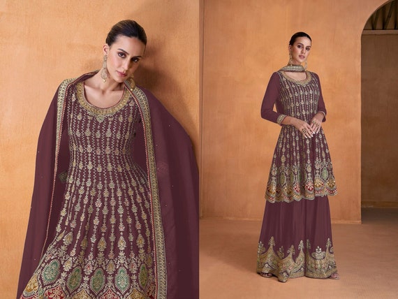 Bollywood palazzo suits hot sale