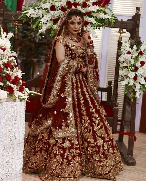 Premium Designer Lehenga Choli for Women Pakistani Bridal Lehenga  Bridesmaids Wedding Lehenga Choli Dress Indian Traditional Bridal Outfit -   Canada