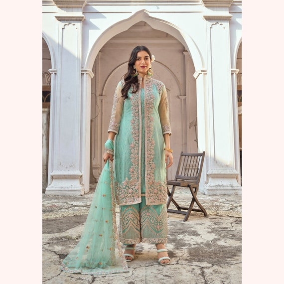 Net sharara clearance dresses