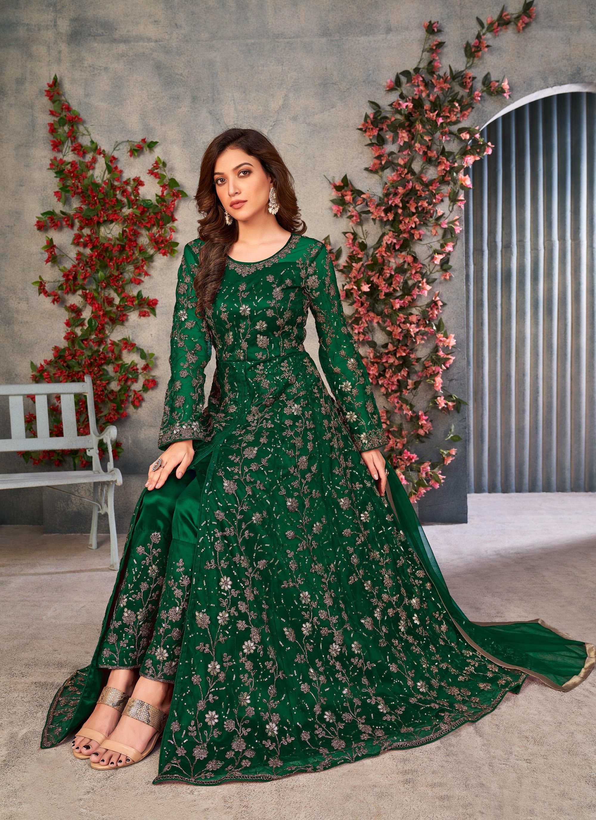 Burgundy Moroccan Caftan Pakistani Formal Dresses With Embroidery A Line,  Long Sleeves, Floor Length, Vintage Velour Evening Gown From Huhu6, $135.74  | DHgate.Com